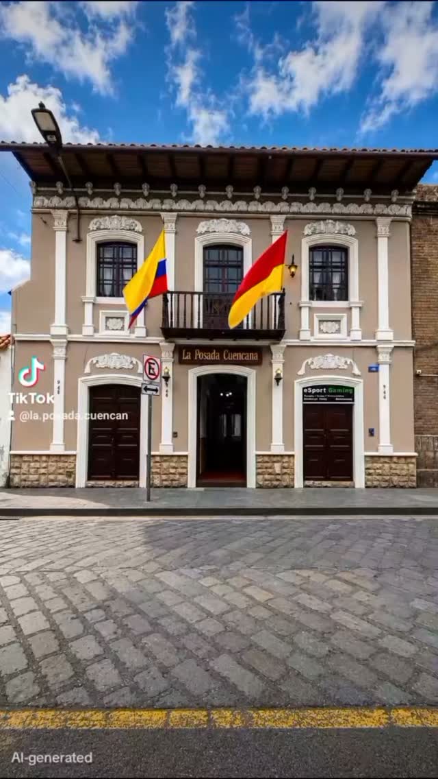 Vista de La Posada Cuencana